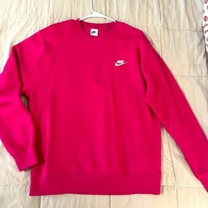 Pink Nike Crewneck